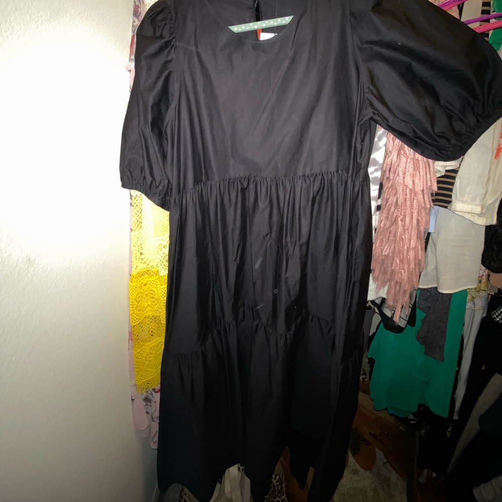 Black Zara maxi dress XXL